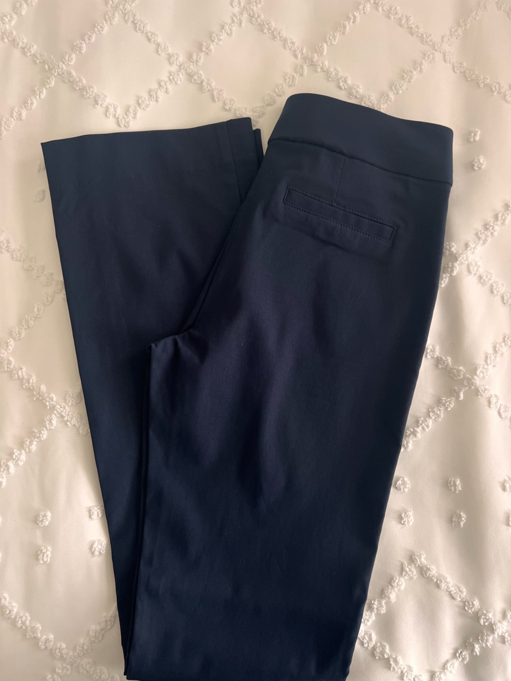 Vera Wang Navy Dress Pants - Boot Cut